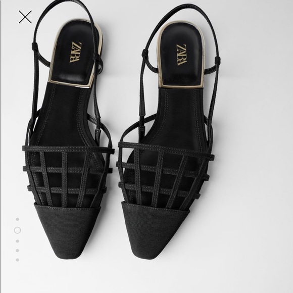 ZARA black flats